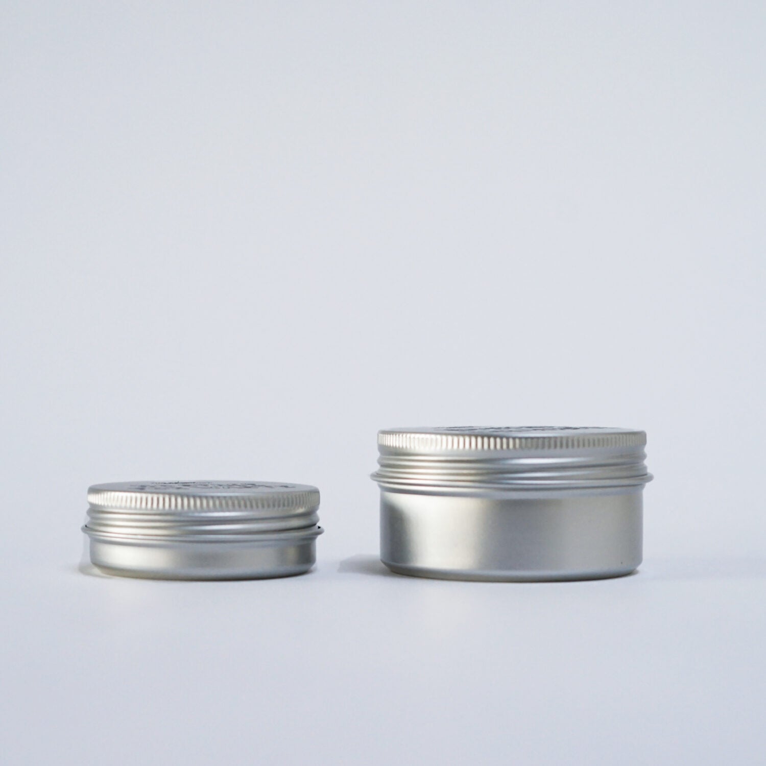 Seifendose aus Weißblech "no space for waste"