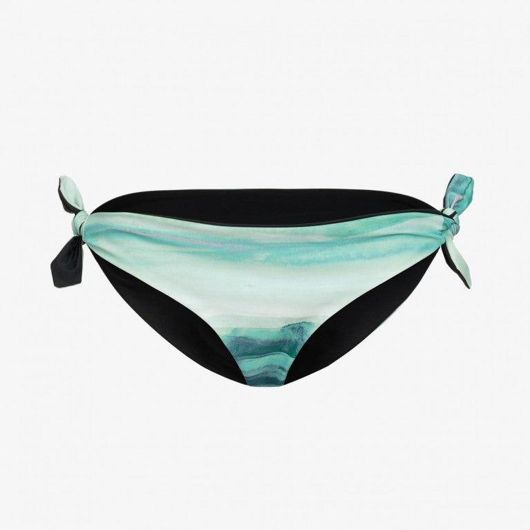 erlich textil Bikinihose wendbar "Mia" aquarell-schwarz
