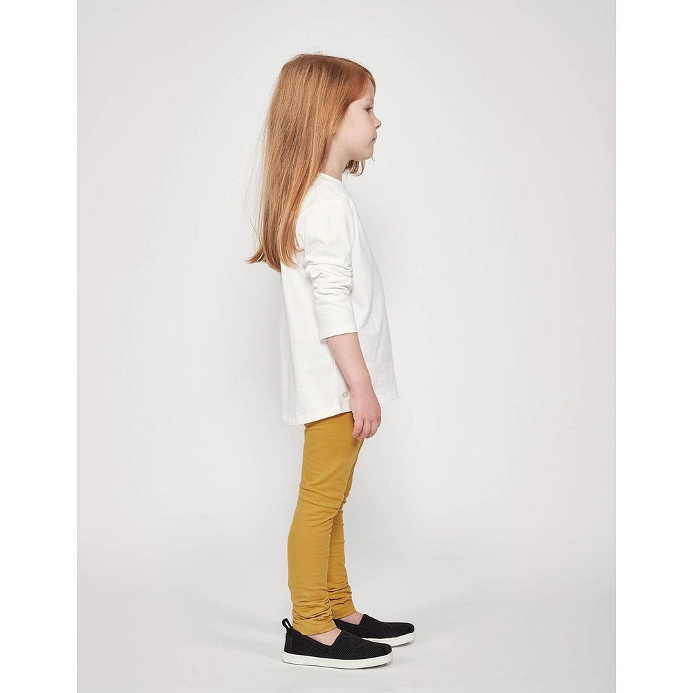 Orbasics Kinder Langarmshirt "Mighty Longsleeve" Cloud White - Dritte Wahl
