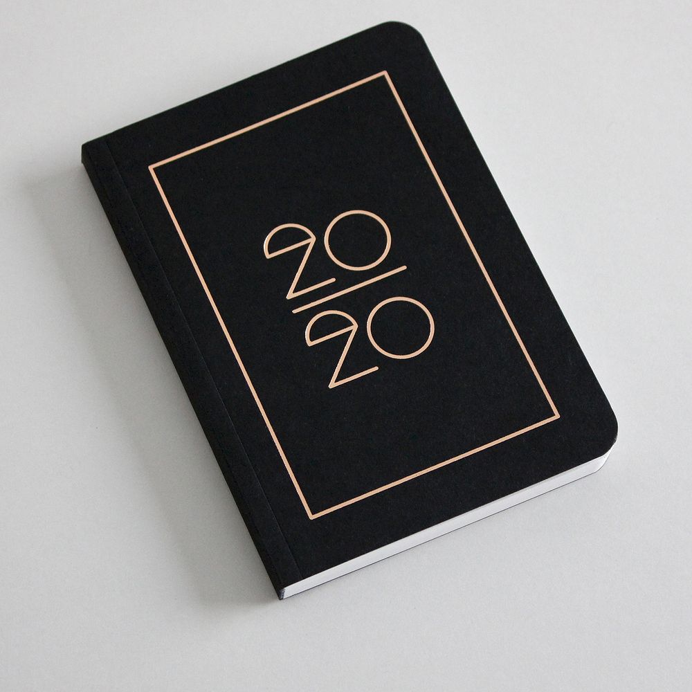 Navucko Pocket Kalender-Planner 2020 (DIN A6) - Typo 2020