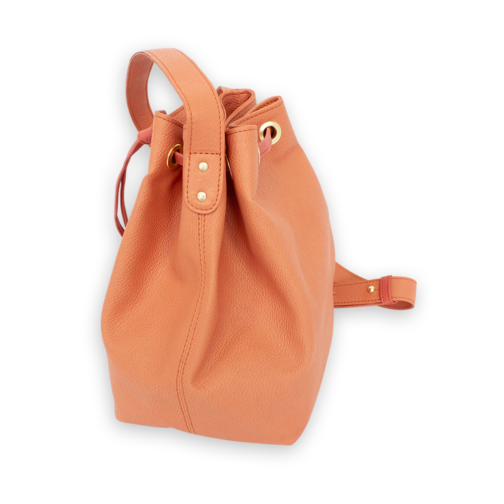 nuuwai Vegane Beuteltasche KARI crushed apricot (2)