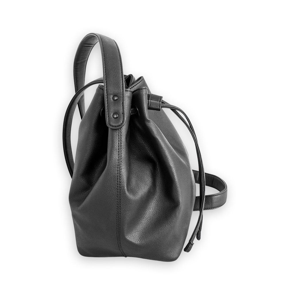 nuuwai Vegane Beuteltasche KARI night black (2)
