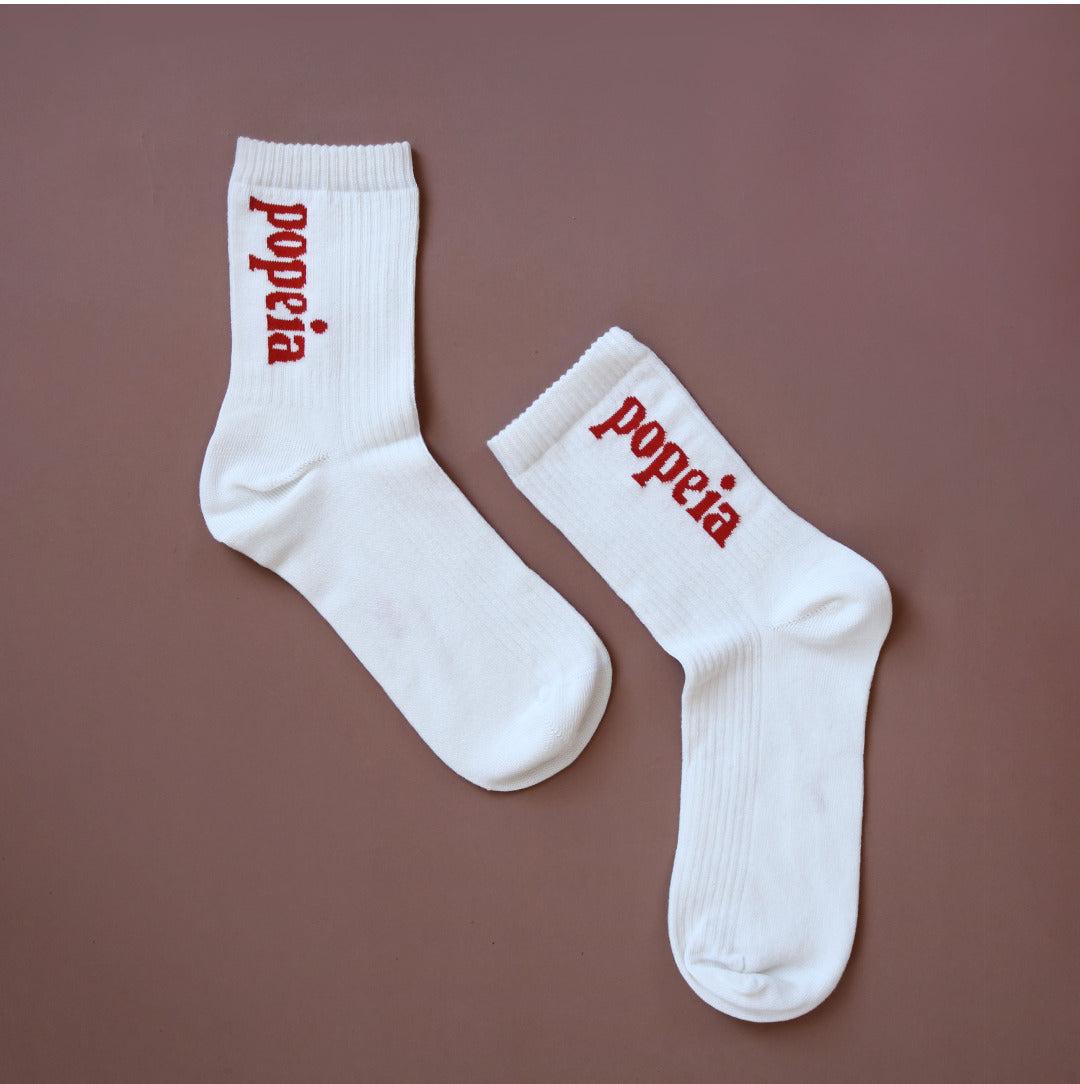 popeia Socken The Bold aus Bio-Baumwolle - off-white_1