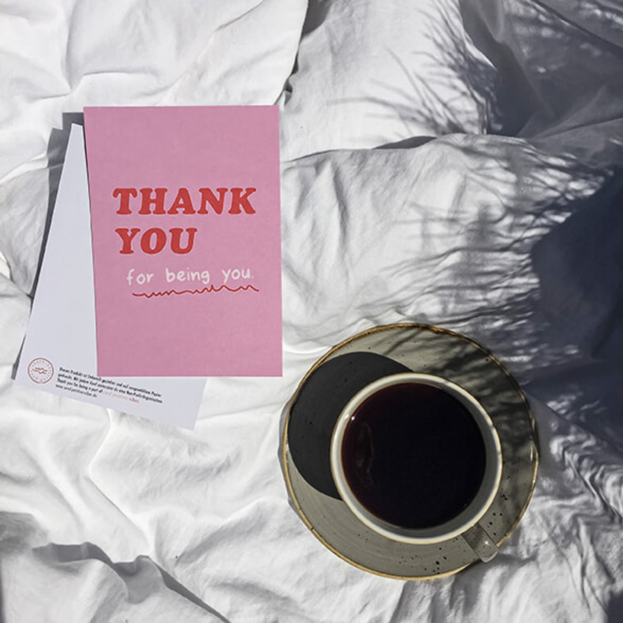 Send positive vibes 3-teiliges Postkarten-Set "YOU"