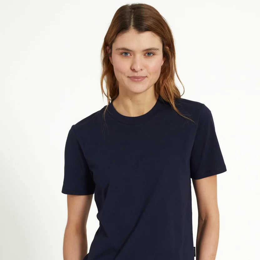 recoltuion-damen-t-shirt-lily-blau