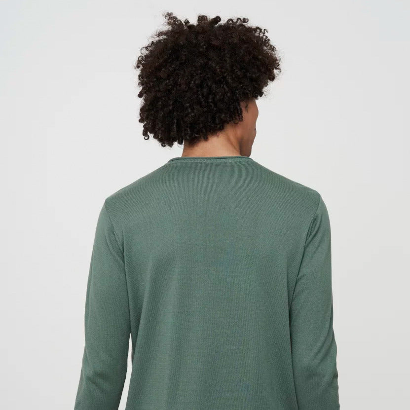 recolution Herren Crew Neck "LAVENDER" - Khaki