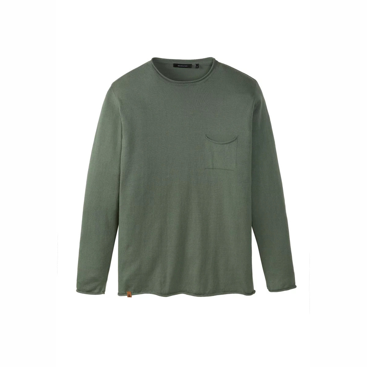 recolution Herren Crew Neck "LAVENDER" - Khaki
