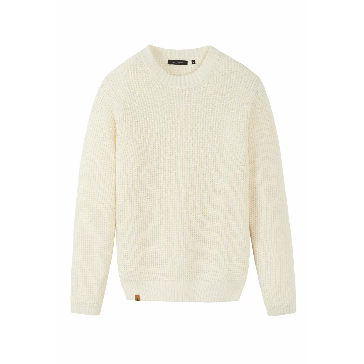 recolution Herren Crewneck "SAFFRON" - Cream