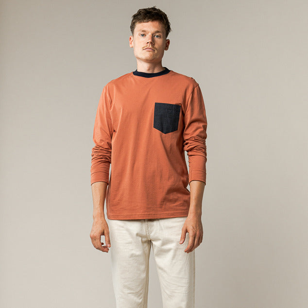 MELAWEAR Herren Langarmshirt "SANJAY" - Dritte Wahl