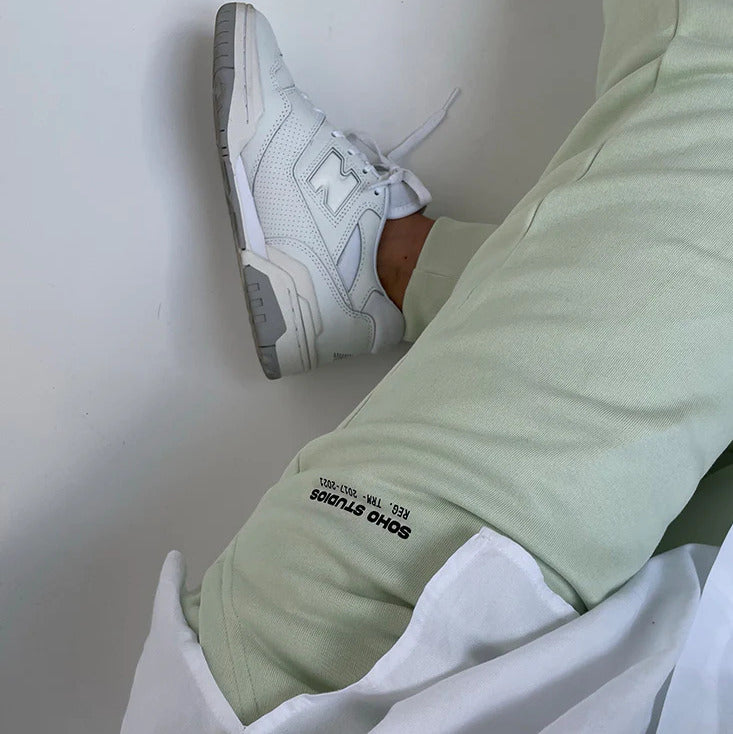 hey soho Sweatpants "Soho Studios" - Mint