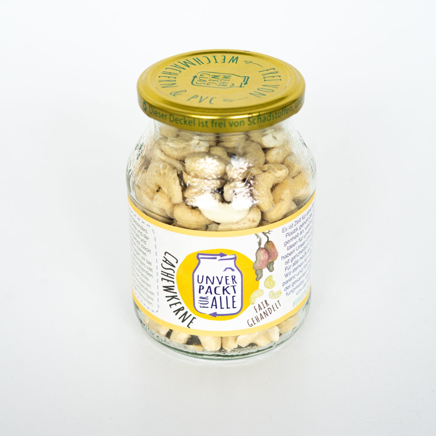 Unverpackt für Alle 6er Set Cashewkerne