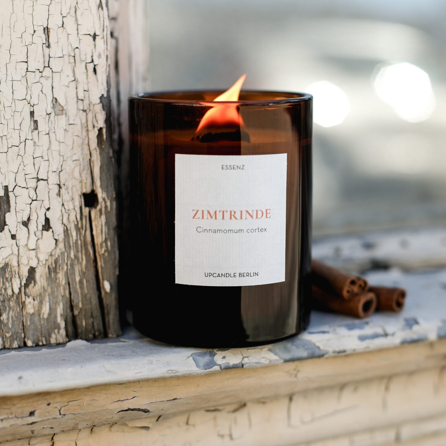 UpCandle Duftkerze "Zimtrinde" 250 g