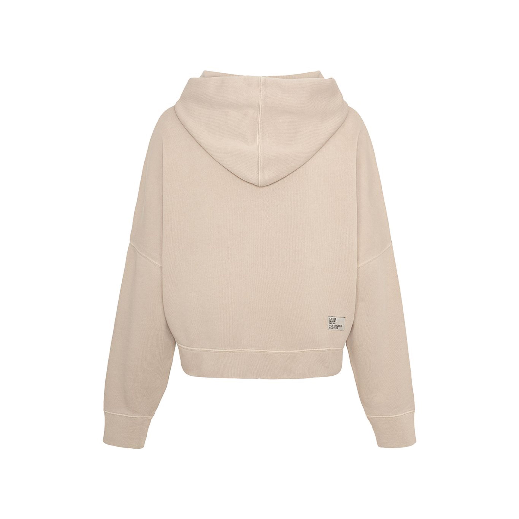 liv bergen Hoodie cropped "100% Organic Cotton"